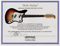 Bob Dylan Personally Owned, Played and Blonde on Blonde Recording Used Fender XII String Electric Guitar