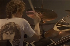 Def Leppard Rick Allen Owned, Hysteria Recording Worn and Stage Worn “Rick Allen” T-Shirt