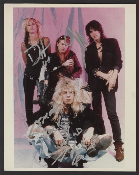 Guns N Roses Signed Photograph