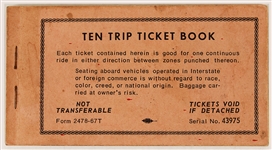 Berkeley Conference on LSD Ten Trip Ticket Book 1966-1967