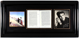 Elvis Presley Hand-Annotated, Signed and Inscribed "Letters of Helena Roerich 1935-1939" Book Pages