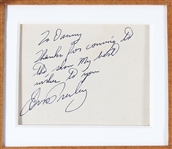 Elvis Presley Hand-Annotated, Signed and Inscribed Letters of Helena Roerich 1935-1939 Book Pages