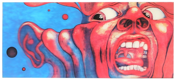 King Crimson “In the Court of the Crimson King” Promotional 3D Album Display