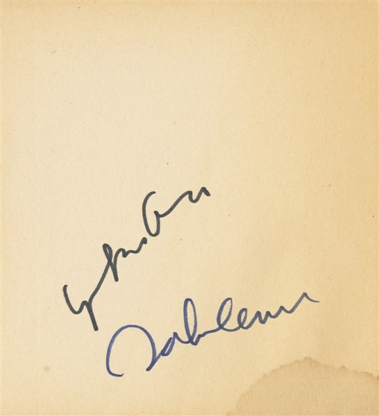 The Beatles John Lennon and Yoko Ono Signed “Grapefruit” Book JSA & Frank Caiazzo Authenticated
