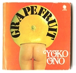 The Beatles John Lennon and Yoko Ono Signed “Grapefruit” Book JSA & Frank Caiazzo Authenticated