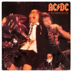 AC/DC Band Signed “If You Want Blood” Live Album with Bon Scott JSA