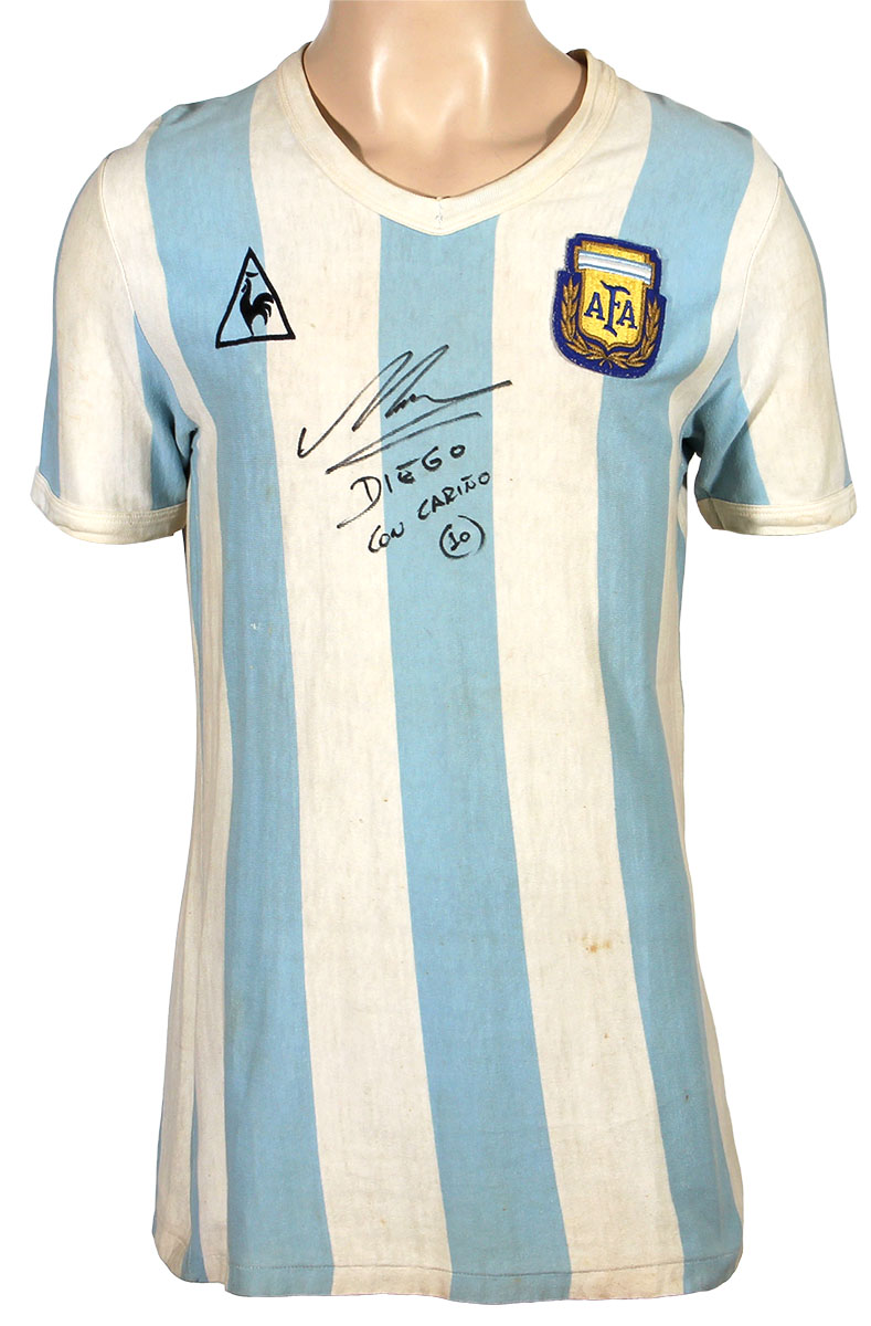 Historic Diego Maradona jerseys highlight World Cup Auction at Gotta Have  Rock and Roll - Sports Collectors Digest