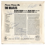 The Beatles Signed "Please Please Me" Album With Brian Epstein Frank Caiazzo LOA