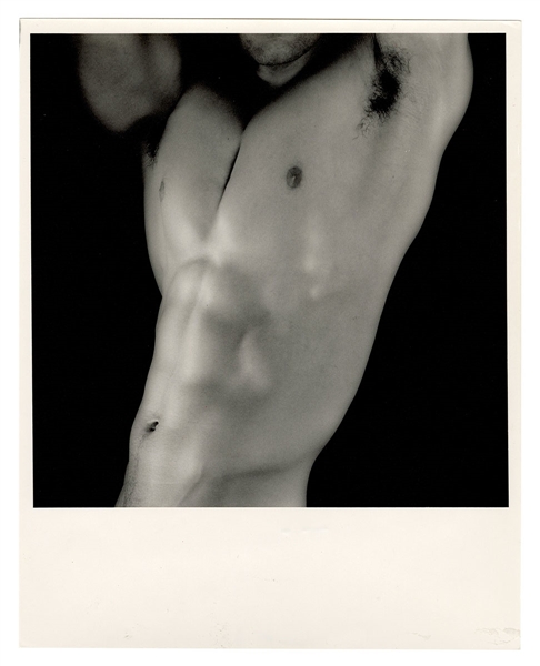 Robert Mapplethorpe Rare Original "Charles Torso" Work Print Photograph 8 x 10