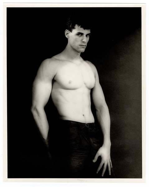 Robert Mapplethorpe Original "Charles Torso" Work Print 8 x 10