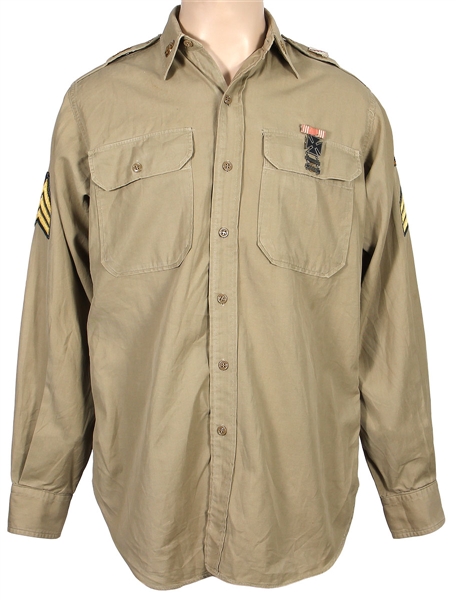 Elvis Presley "Blue Hawaii" Film Worn U.S. Army G.I. Uniform Shirt