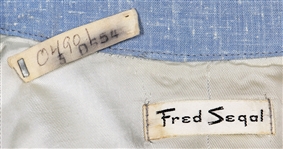 Elvis Presley Owned & Worn Fred Segal Light Blue Shirt Jacket