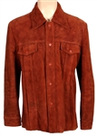 Elvis Presley Circa 1960s Owned and Worn Rust Suede Jacket