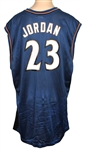 Michael Jordan Signed Washington Wizards Jersey JSA