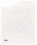Drake These Parts Handwritten Lyrics Beckett