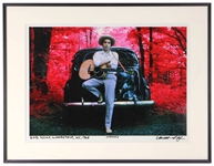 Original Bob Dylan Photograph Taken and Signed by Elliot Landy