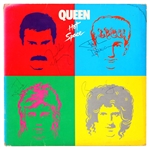 Queen Band Signed "Hot Space" Album JSA