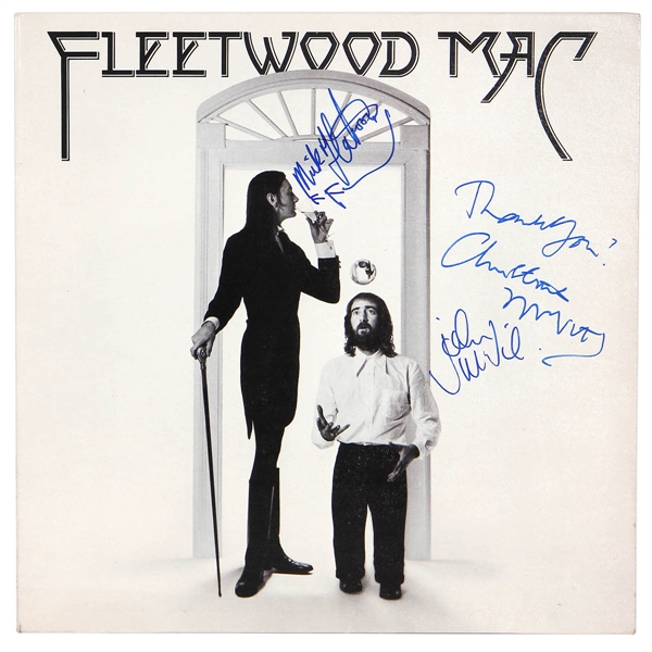 Fleetwood Mac Signed Self-Titled Album