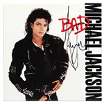 Michael Jackson Signed Bad Album JSA