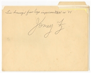 Jonny Z's Metallica Original Logo Artwork Archive with Signed and Handwritten Folder