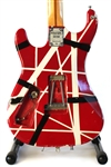 Eddie Van Halen Personally Owned, Signed and Heavily Stage Played Custom 1986 Kramer Striped Guitar