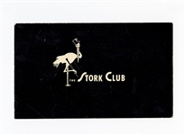 The Who Roger Daltrey Signed & Inscribed Stork Club Postcard