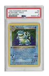 1999 Pokémon Base Set 1st Edition Shadowless Holo-Blastoise #2 PSA MINT 9