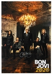 Jon Bon Jovi Signed Bon Jovi 2020 Album Promotion Poster