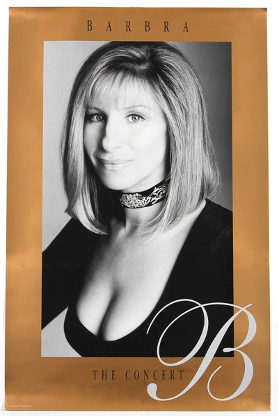 Barbra Streisand "The Concert" at Madison Square Garden Poster