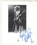 Black Sabbath Band Signed Program JSA
