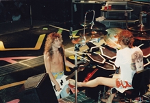 Def Leppard Rick Allen Owned, Hysteria Recording Worn and Stage Worn “Rick Allen” T-Shirt