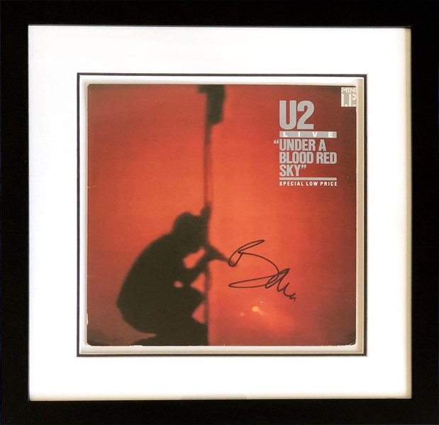 Bono Signed “Under a Blood Red Sky” Live Album