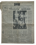 Def Leppard Rick Allen Owned Newspaper Clippings