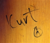 Nirvana Kurt Cobain Owned, Played and Signed Acoustic Guitar