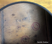 Nirvana Kurt Cobain Owned, Played and Signed Acoustic Guitar