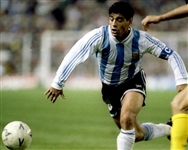 Diego Maradona 10/31/93 International Match Worn Jersey