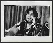 John Lennon Original Elliott Moss Landy Stamped Photograph