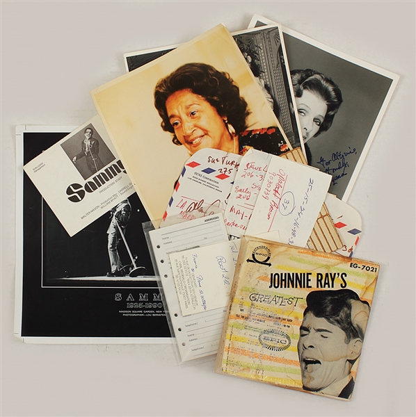Sammy Davis, Jr & Altovese Davis Personal Artifacts