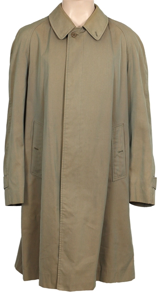Marvin Gaye Owned & Worn Burberrys Rain Coat