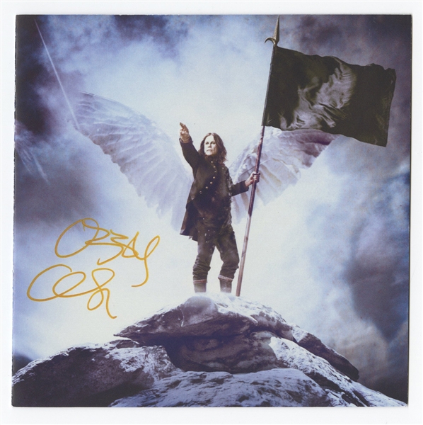 Ozzy Osbourne (Black Sabbath) Signed "Scream" C.D.