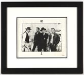U2 Signed Promotional Photograph