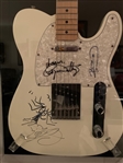 The Who Signed Guitar Pete Townshend, Roger Daltrey and John Entwistle
