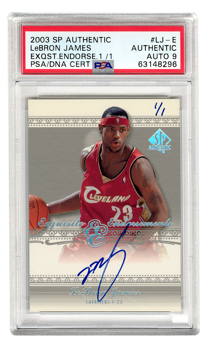 lebron james sp authentic