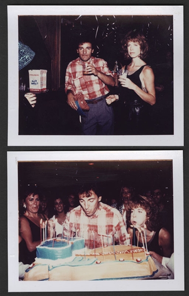 Bruce Springsteen Original Birthday Party Snapshot Photographs (2)