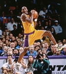Kobe Bryant 11/3/1996 Debut Game Worn and Signed Sneakers with Debut Ticket MEARS
