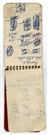 Shoeless Joe Jackson Owned and Handwritten Notebook Beckett