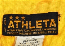 Pelé Historic Signed and National Match Worn Jersey on 10/6/1976 Last National Game MEARS & JSA