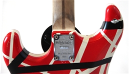 Eddie Van Halen Owned & Stage Played Custom 1984 Kramer Stryped Guitar for 5150 Tour