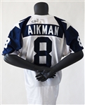 Troy Aikman Game Worn and Signed 75th Anniversary Jersey Worn On 9/19/1994 JSA & Cowboys LOA