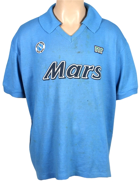 Diego Maradona Napoli Multiple Match Worn Unwashed 1989/1990 Jersey